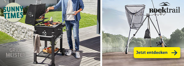 Grillen & Angeln | Ab Montag, 8.5.